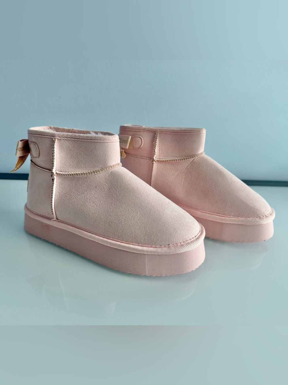 Juicy Couture Women’s Pink Blush Olden Women's Winter Boots Size 6